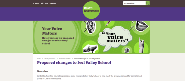 CBC Ivel Valley consultation Image