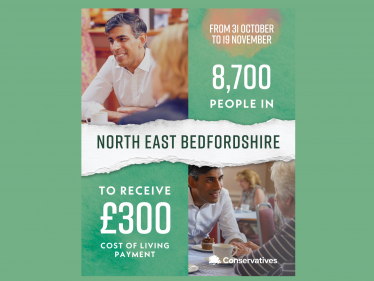 Cost of Living payment for North East Bedfordshire 