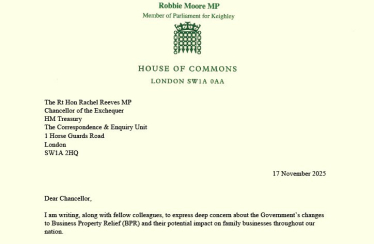 Cross Party Letter