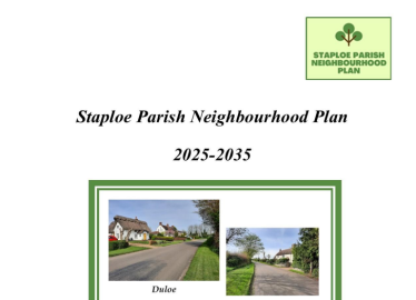 Image of draft Staploe Neighbourhood plan
