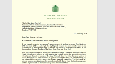 Image of Letter to Steve Reed