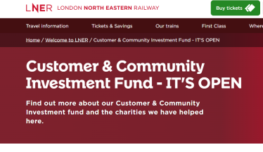 LNER screen grab