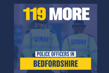 More Officers for Bedfordshire