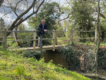 Richard Fuller at Upper Dean Ford