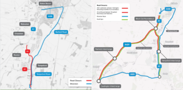 Highways diversion routes