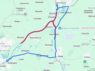 Black Cat Road diversion image 