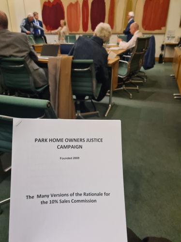 image of Park Home Owners Justice Campaign 