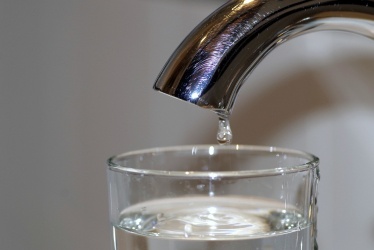 image of water from a tap